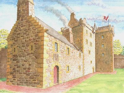 Reconstruction of Ormiston Castle