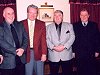 Featured in our picture are the principal "players" at the dinner (from left): John Gahagan, Jim Robertson QC, Davie Paterson, Jim "Buller" Reid, Ward White, Councillor Andy Hill and Alex Meek. Click on the image to view full size.