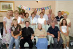 The picture shows Margaret with some family members and parishioners from Our Lady & St. Cuthberts all of whom count her as a personal friend.