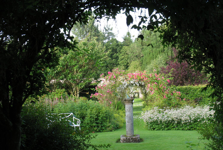 Castle In Garden